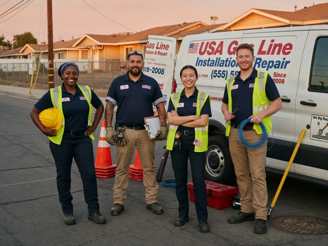 Gas Line Installation company in North Bend, PA